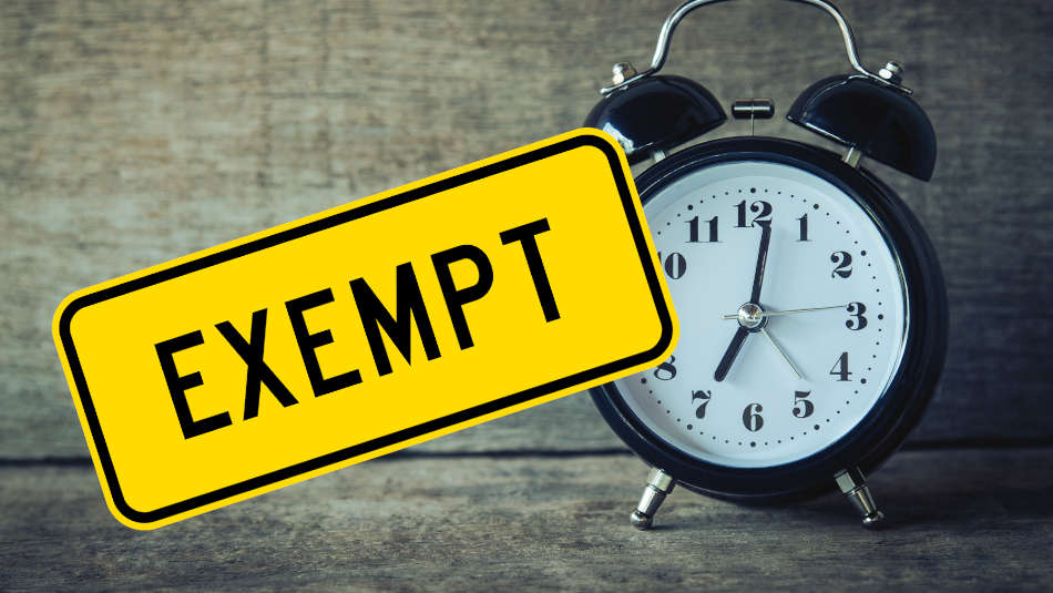 Are registered nurses exempt or nonexempt from overtime