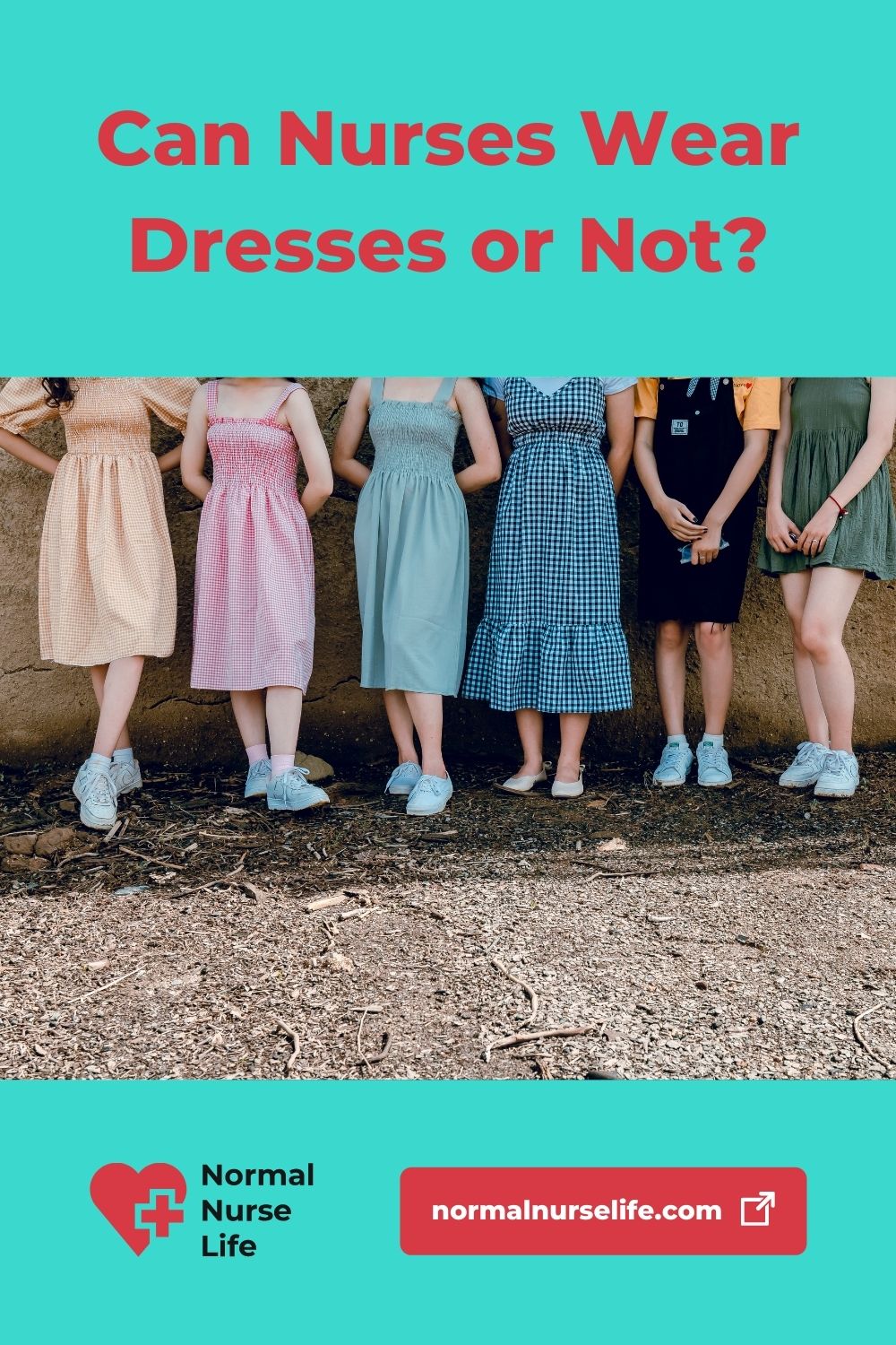 Can nurses wear dresses or not